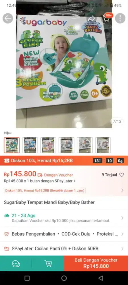 Tempat Mandi Bayi / Baby Bather