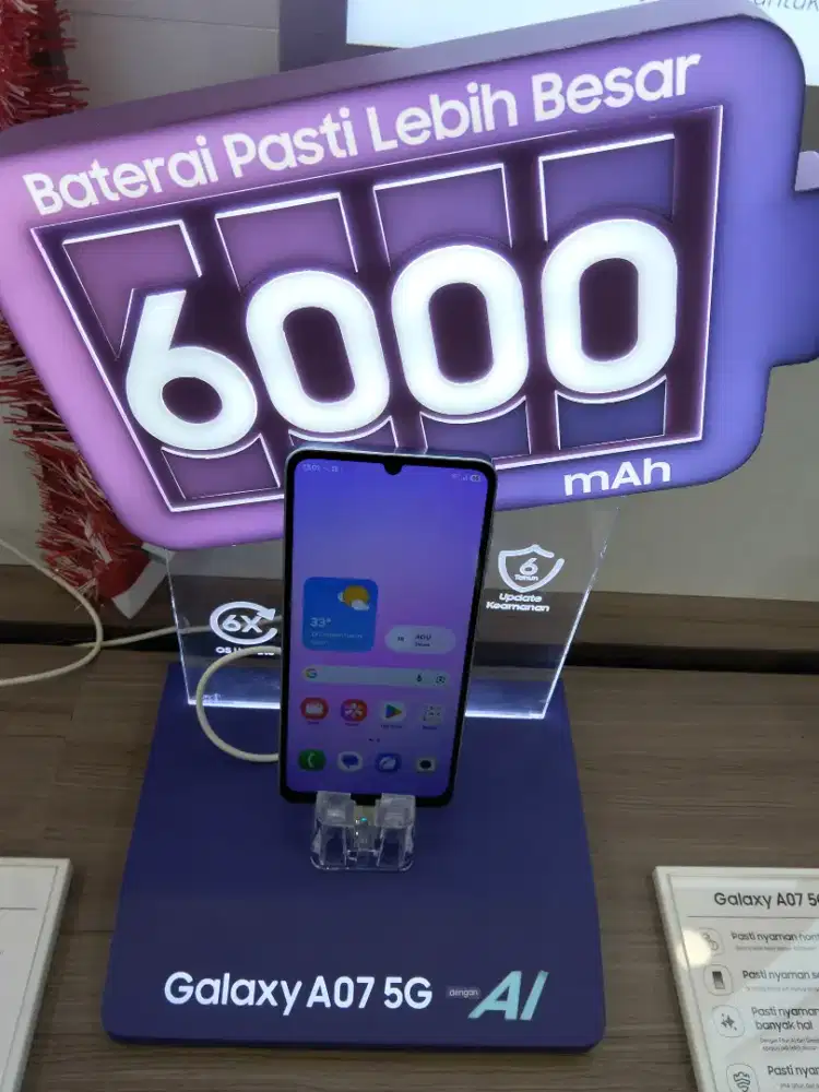 GALAXY A07 5G 6000mah