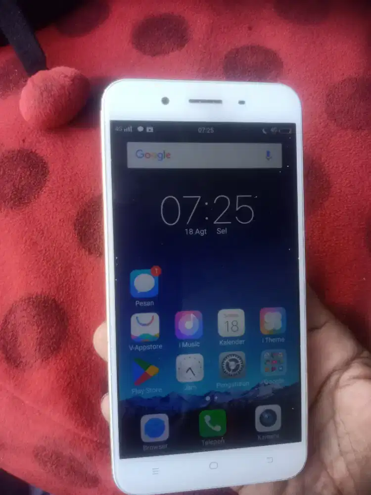 Dijual vivo Y65. Ram 3/16gb. Original. Normal.