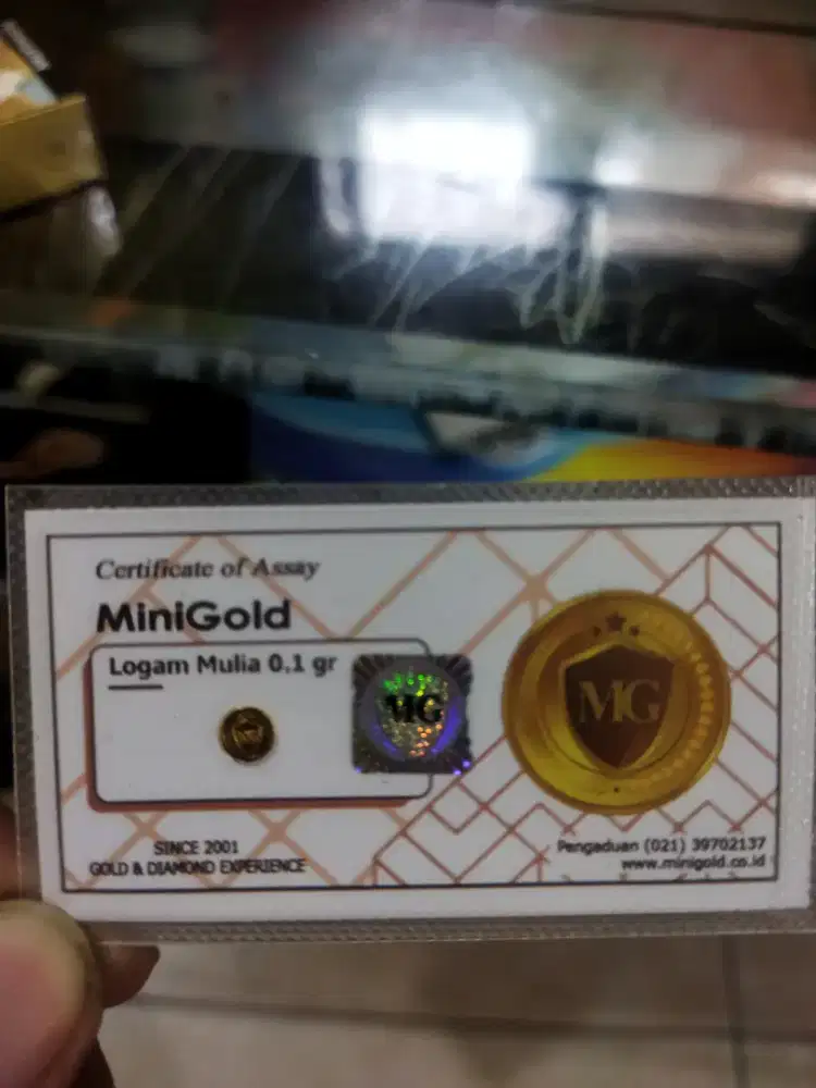 Mini gold 0,1gram