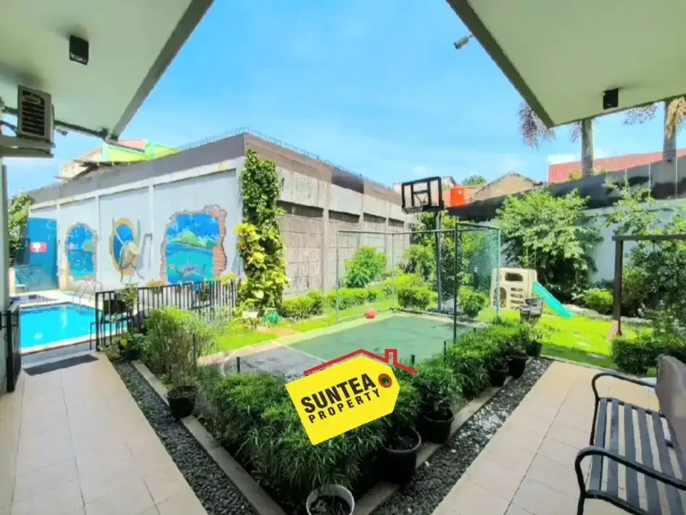 DIJUAL Rumah Besar Kebayoran Bintaro Sektor 7 Tangerang Selatan LT 538m² Swimming Pool 5 KT Harga Kompetitif!