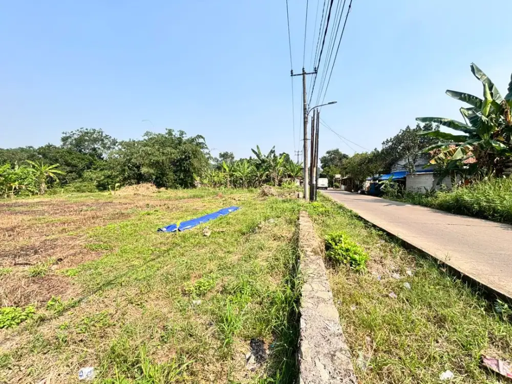 Tanah Kavling Murah 10 Menit Stasiun Jatake Tangerang, SHM