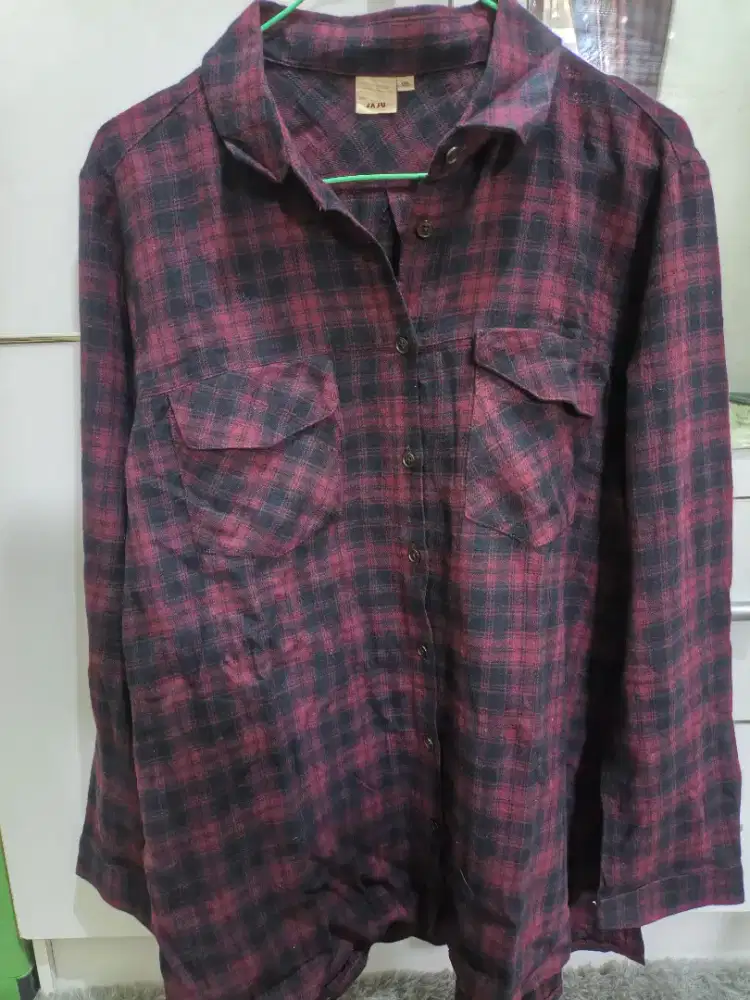 Dijual kemeja flanel distro