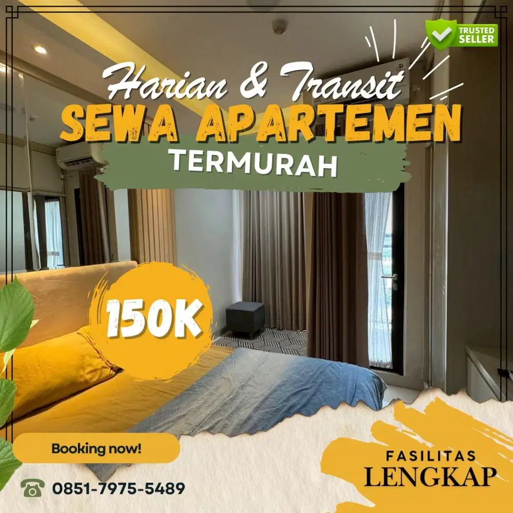 Sewa Apartemen Bintaro Icon Tangsel Harian/Transit Termurah