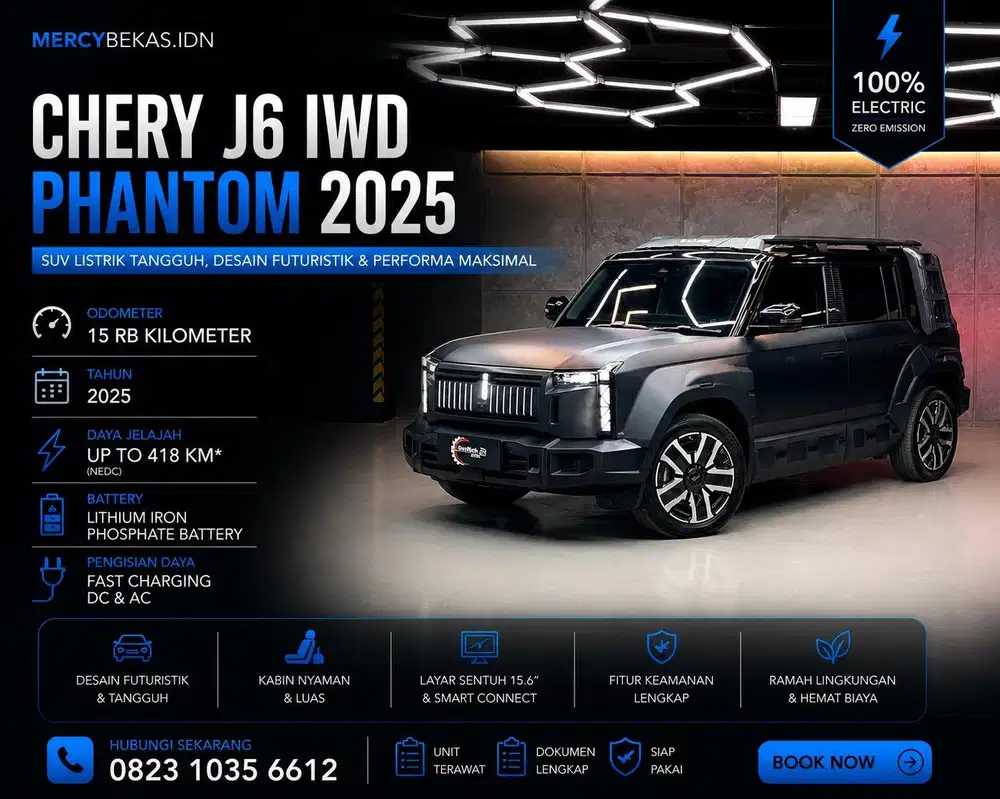 KM 15 rb Chery J6 Phantom 2025