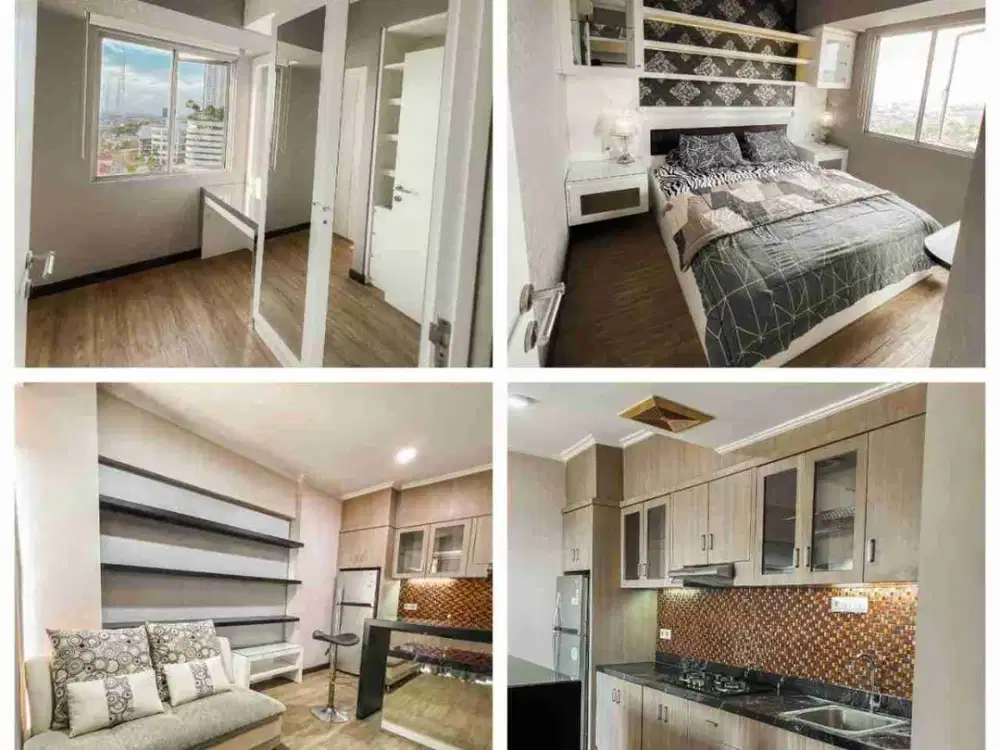 Disewakan Apartemen Waterplace tower A Lantai 8A Full Furnished 2 BR bisa nego siap huni ada mesin cuci