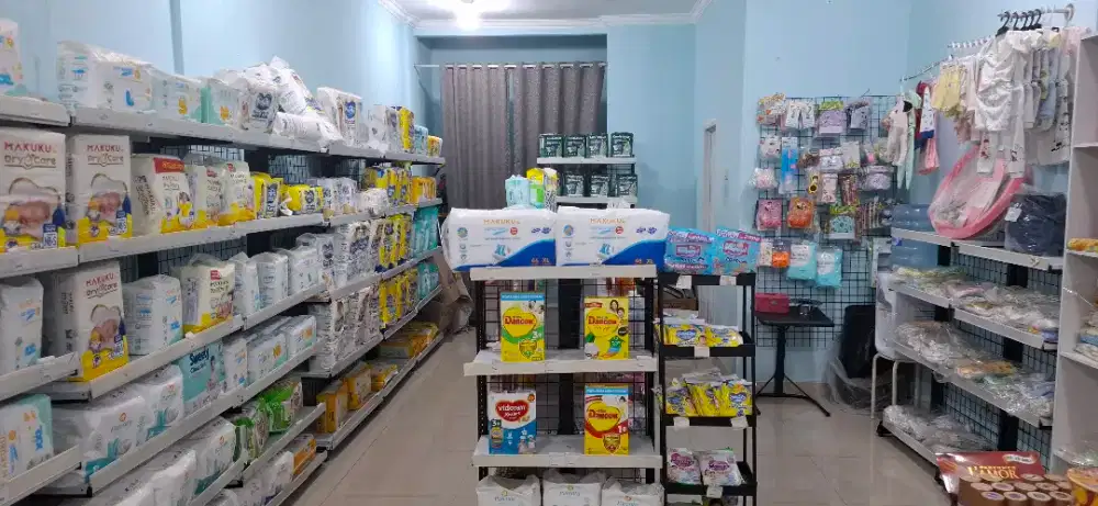DIJUAL PAKET PERLENGKAPAN TOKO BAYI SUSU SIAP PAKAI BEKAS