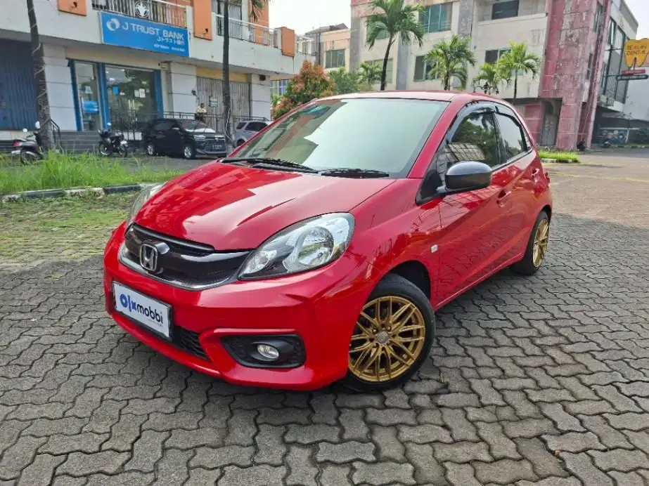Garansi 1 Th - Honda Brio Satya 1.2 E Bensin-AT 2016 Merah