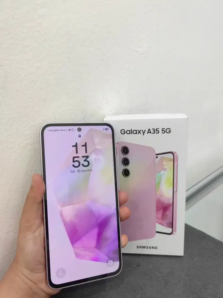 Samsung A35 5G 8/256 Fulset ori no minus mulus resmi sein