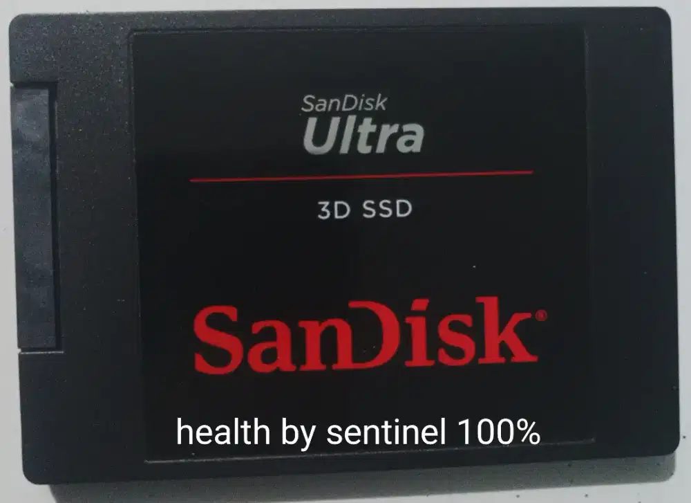 Ssd sandisk ultra 3D 1Tb bekas health 100%
