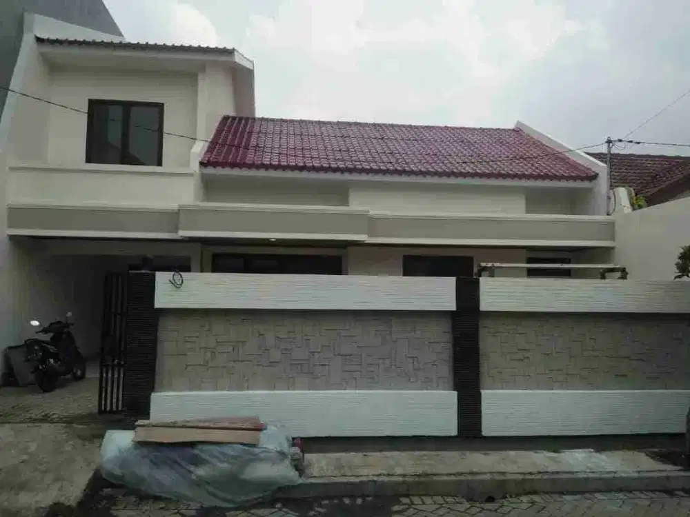Dijual Rumah Baru Murah Strategis h. utara Di  klampis Semolo Timur Ix