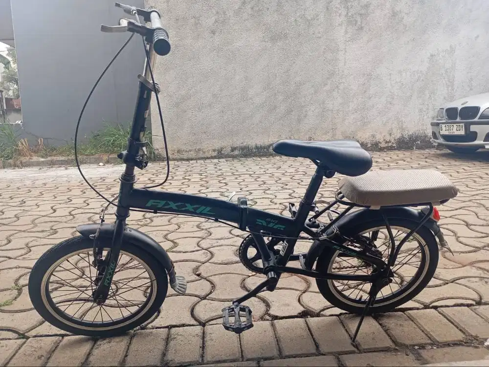 TERMURAH SEPEDA LIPAT AXXIL 16 INCH DENGAN BONCENGAN