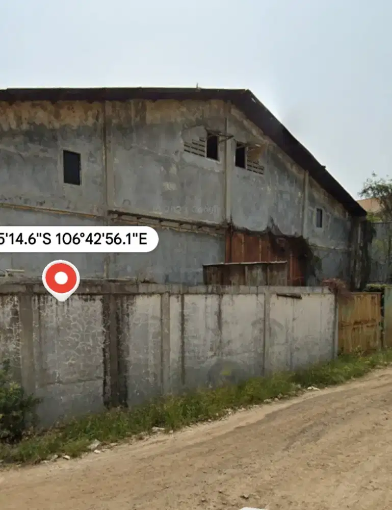 Dijual pergudangan pantai indah dadap