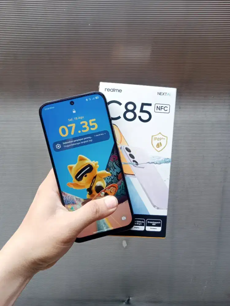 REALME C85 RAM 8+16/128GB FULLSET (GARANSI ON)