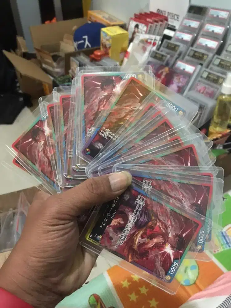 One piece card tcg monkey.d.luffy