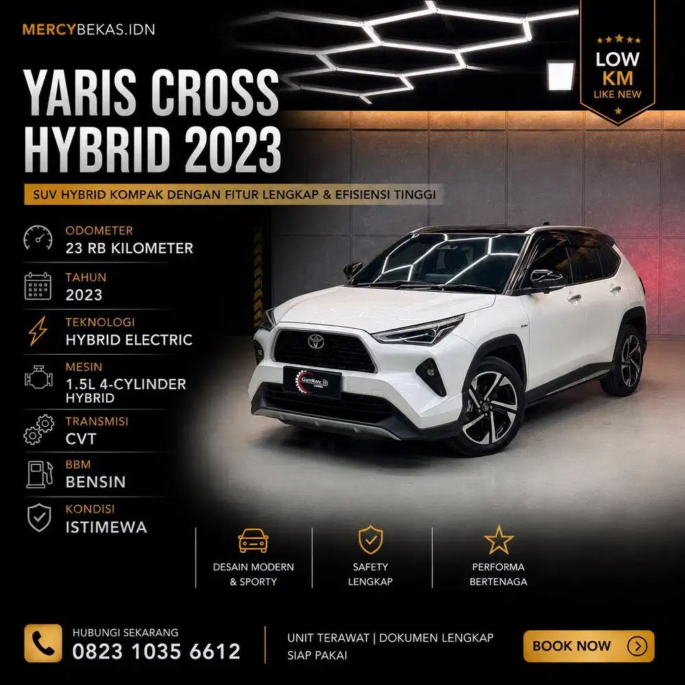 KM 23 rb Toyota Yaris Cross Hybrid 2023