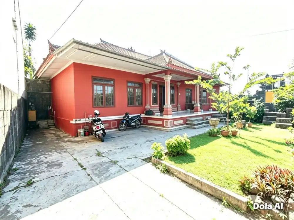 Di jual rumah lantai 1 Lokasi jl.pura demak mahendradatta