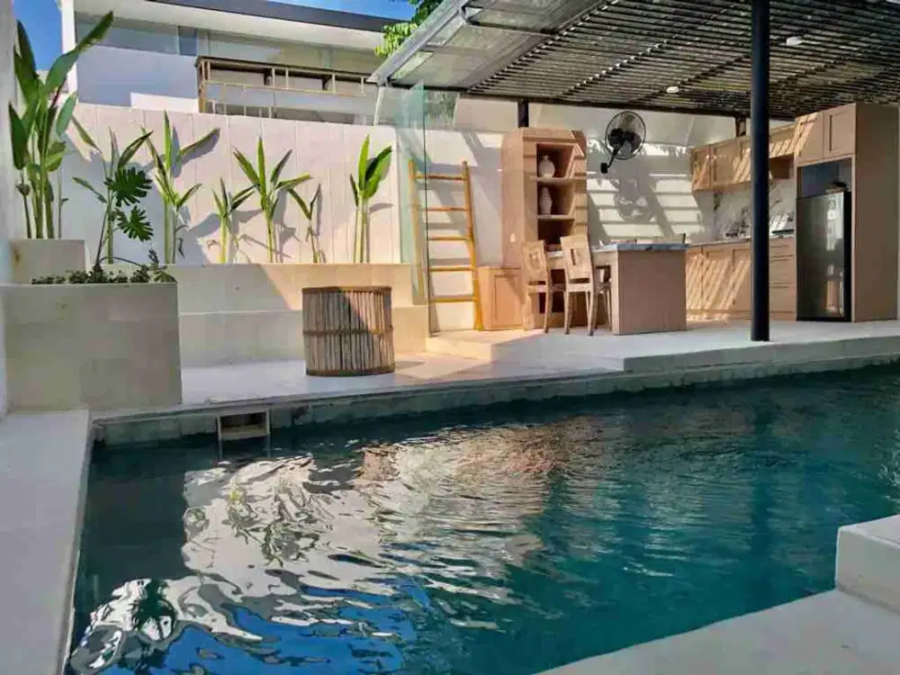 Disewa Villa Modern 2 kamar with swimming pool