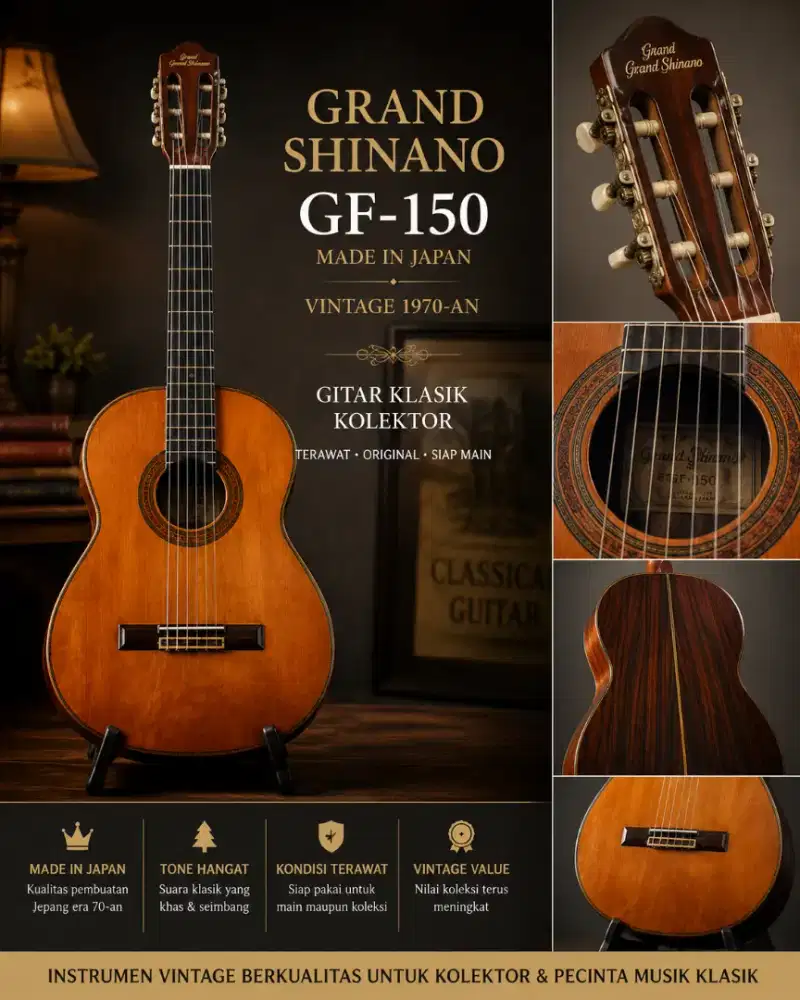 Grand Shinano GF-150 Made in Japan Vintage 1970-an – Terawat