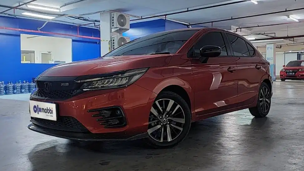 TDP 10 JT Honda City 1.5 Hatchback RS Bensin-MT Orange 2021