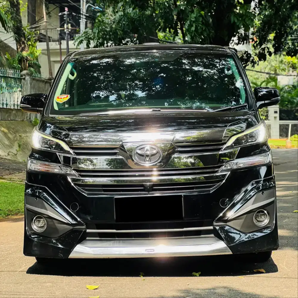 Cukup DP 10jt! Toyota Vellfire G limited 2017 siap pakai!