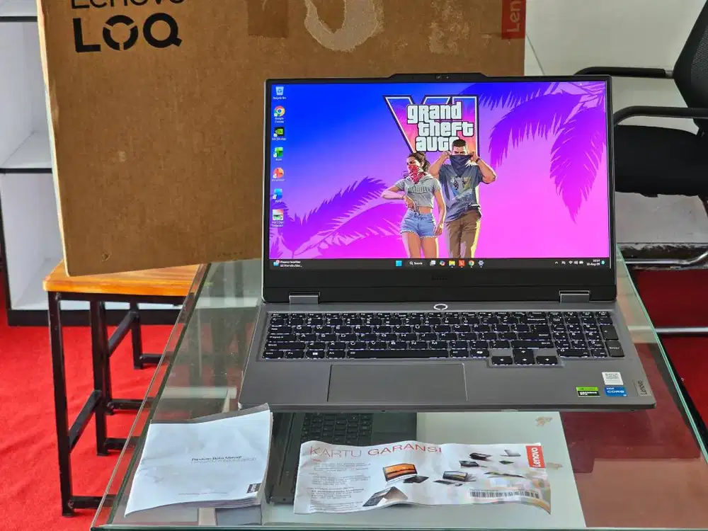 Lenovo LOQ 15IAX9 intel core i5 gen 12 Ram 12 GB DDR 5 Nvidia RTX 2050