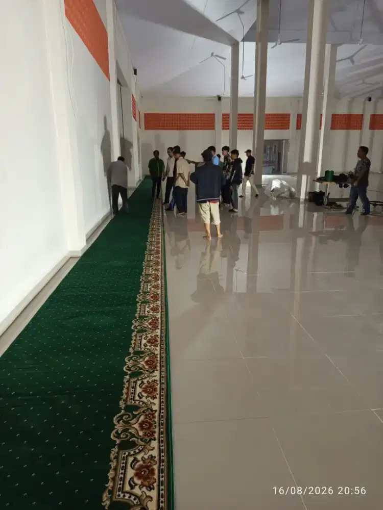 Karpet Masjid Ekonomis Standar Masjid - Majesty 10mm - Gratis Pasang
