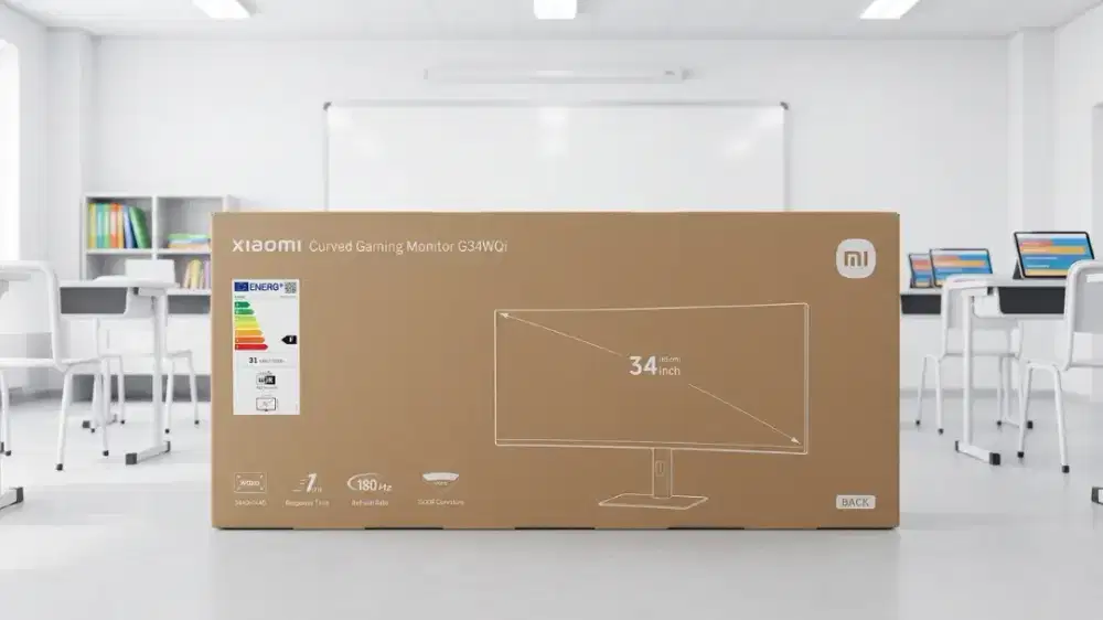 Monitor Led Xiaomi 34 inc Curved WQHD