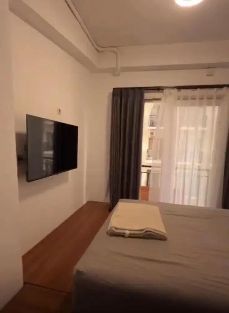 sewa cepat murah apartemen grand asia afrika GAA studio furnished