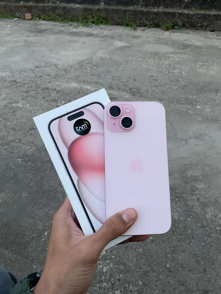 iphone 15 128 pink ibox second