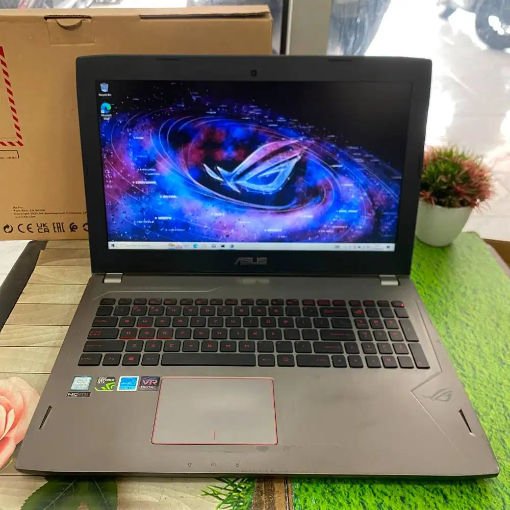 Asus ROG GL502V Core i7-7700HQ 16GB 256GB 15,6 FHD GTX 1060 6GB Win11