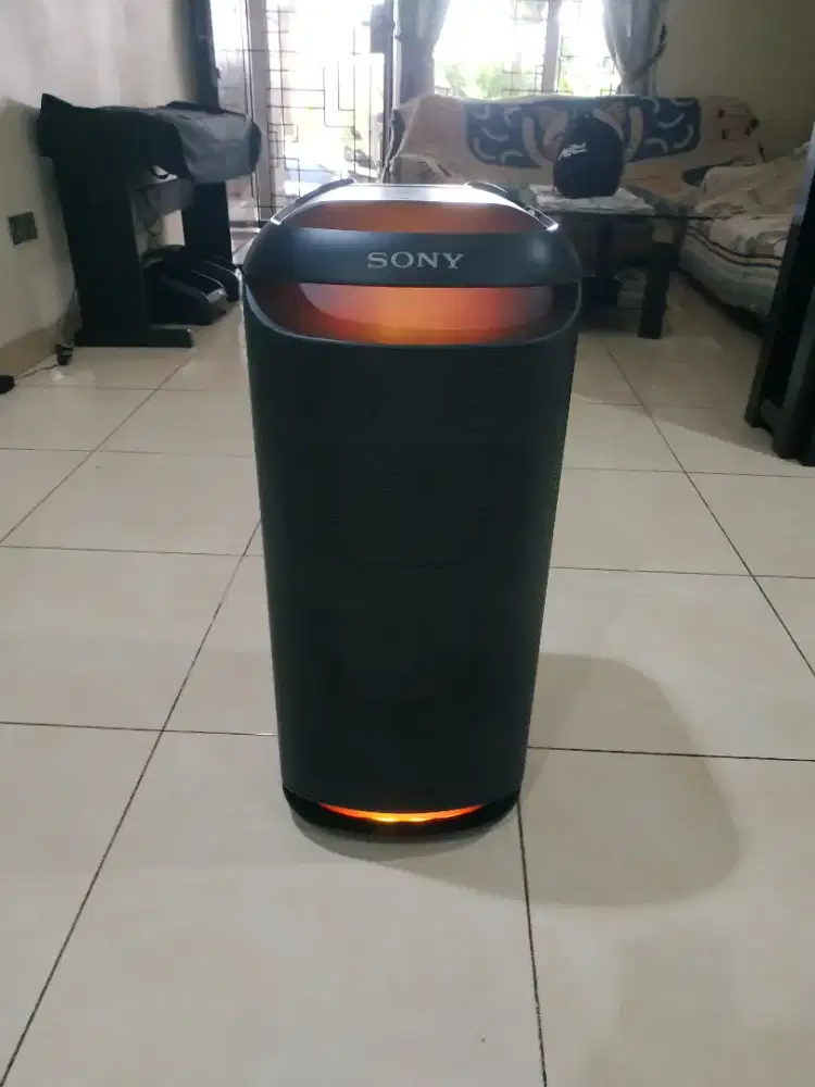 Speaker party box seri tertinggi Sony vx800 harga baru 9jt an