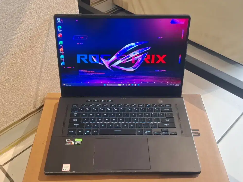 Laptop Asus Rog Zephyrus G15, Ryzen 9 5900HS, Vga RTX 3060,Ram 16/512