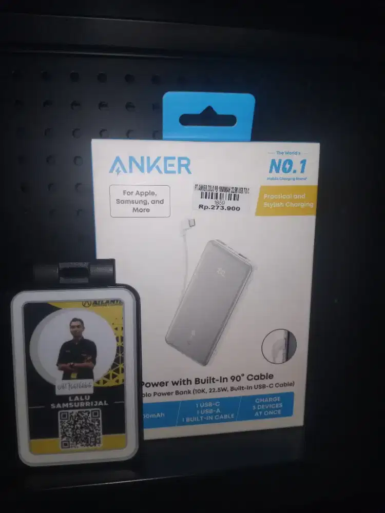 ANKER ZOLO PB 10000MAH 22.5W USB TO C|ATLANTIS DAHSYAT