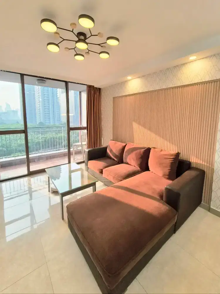Disewakan 3 Kamar Apt Taman Rasuna, Baru Renovasi