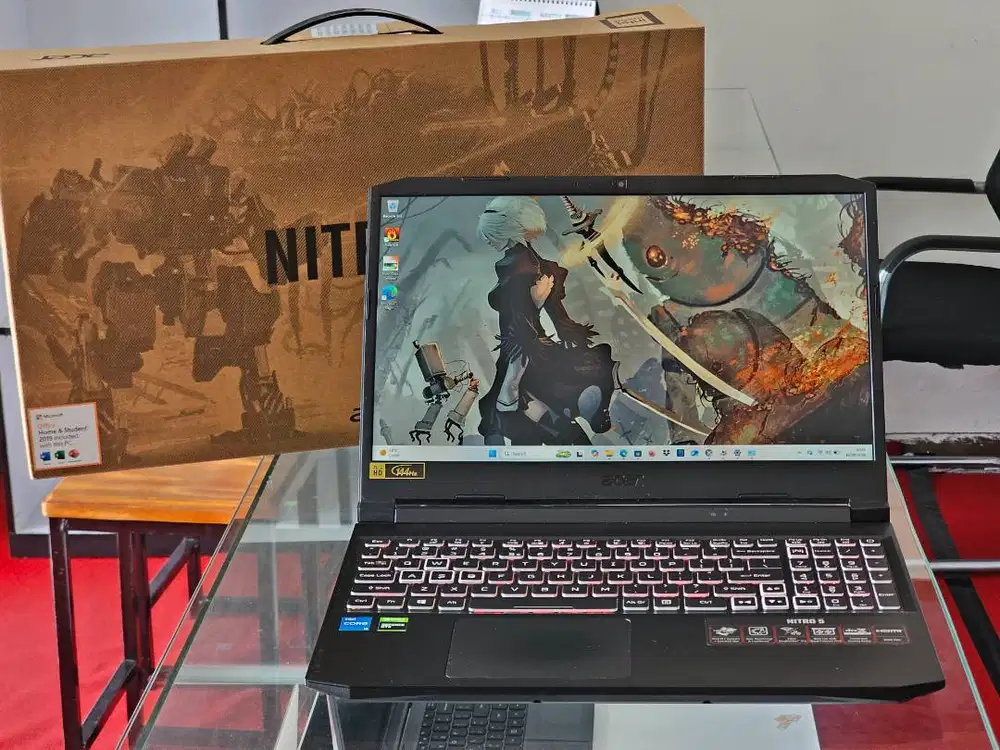 ACER Nitro 5 AN515 56 Intel Core i5 Gen 11 Ram 8 GB SSD 512 GB Nvidia
