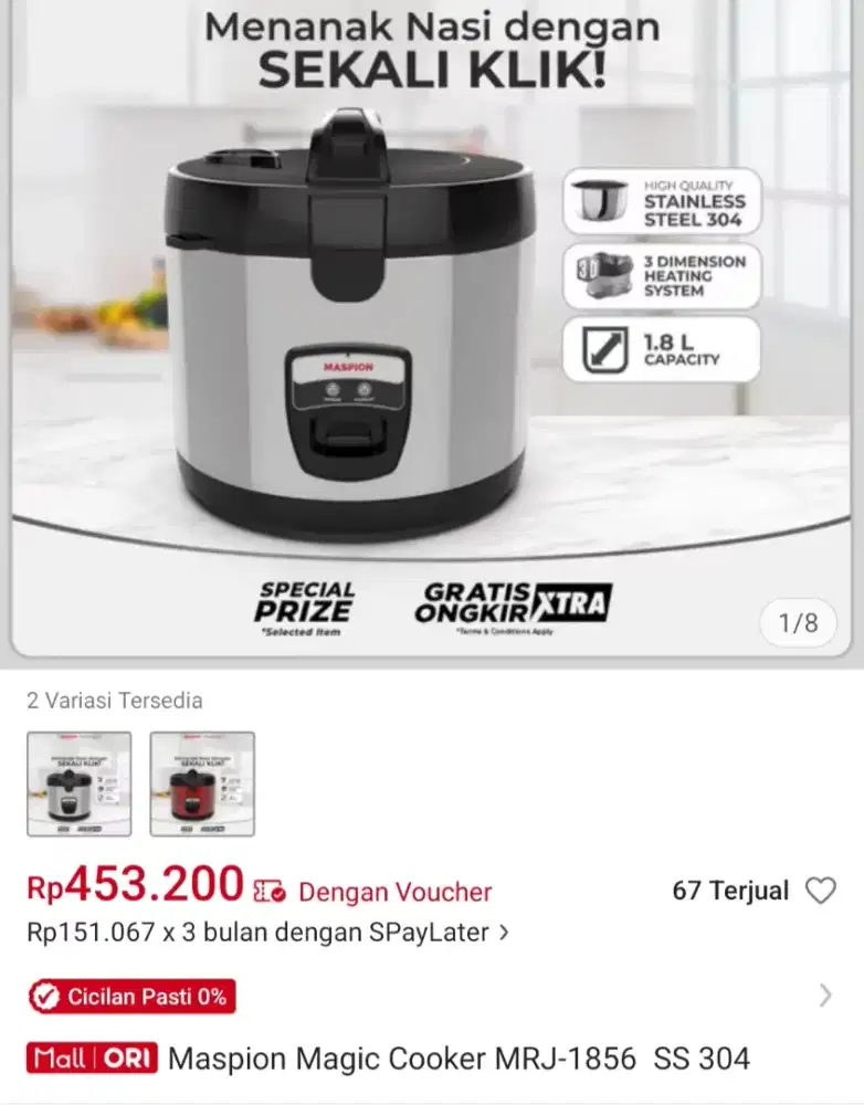 Magicom paspion 1.8L