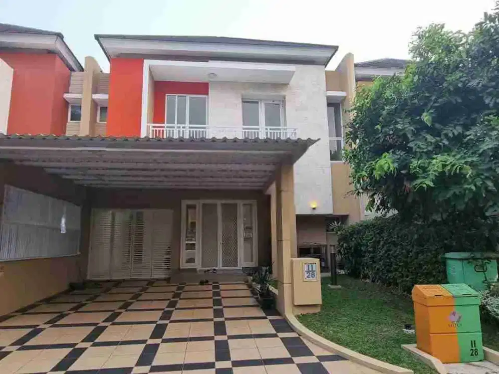 rumah cluster lotus siap huni di sumarecon bekasi