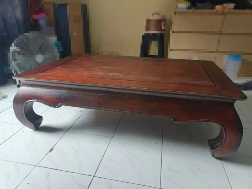 Meja Tamu Kayu Jati