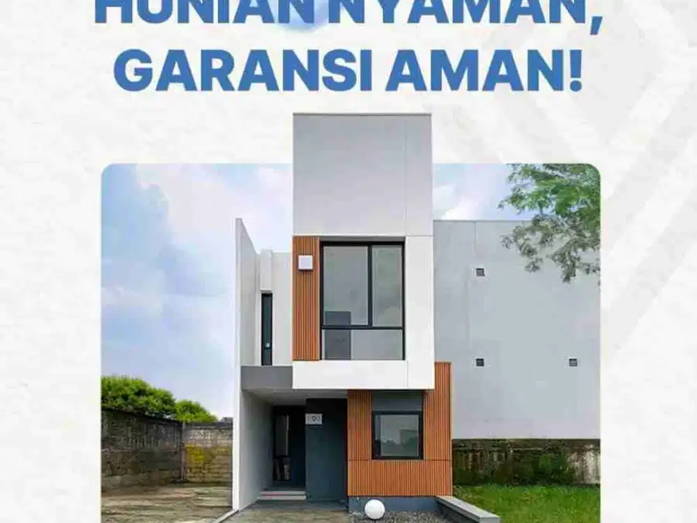 Rumah gaya jepang asri dan nyaman di Tangsel