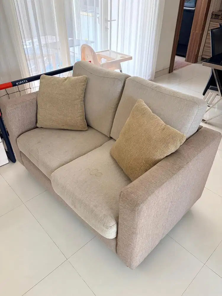 Kursi Sofa 2 Seater Second Buatan Mebel Material Kokoh & Awet