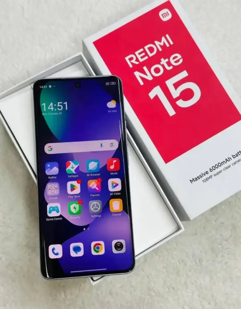 Redmi note 15 ram 8/256 fullset