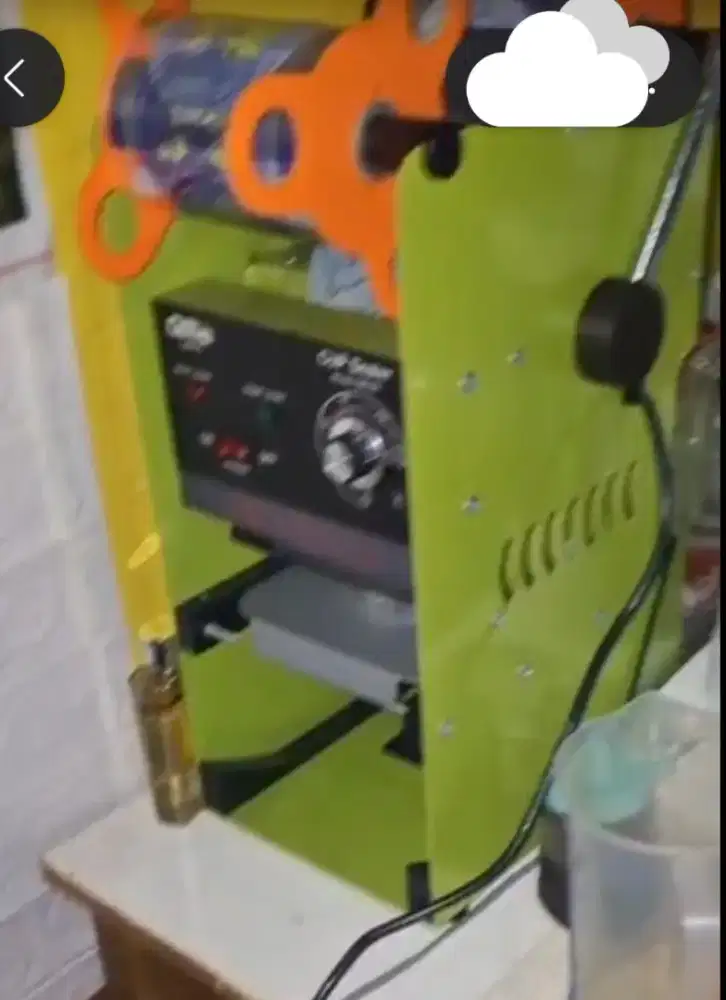 dijual mesin / alat press cup gelas