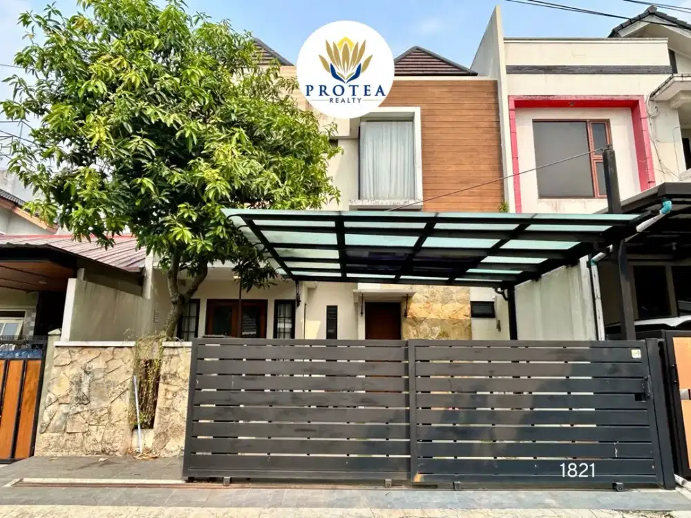 JUAL CEPAT RUMAH SIAP HUNI DI GRIYALOKA BSD ROW JALAN LEBAR