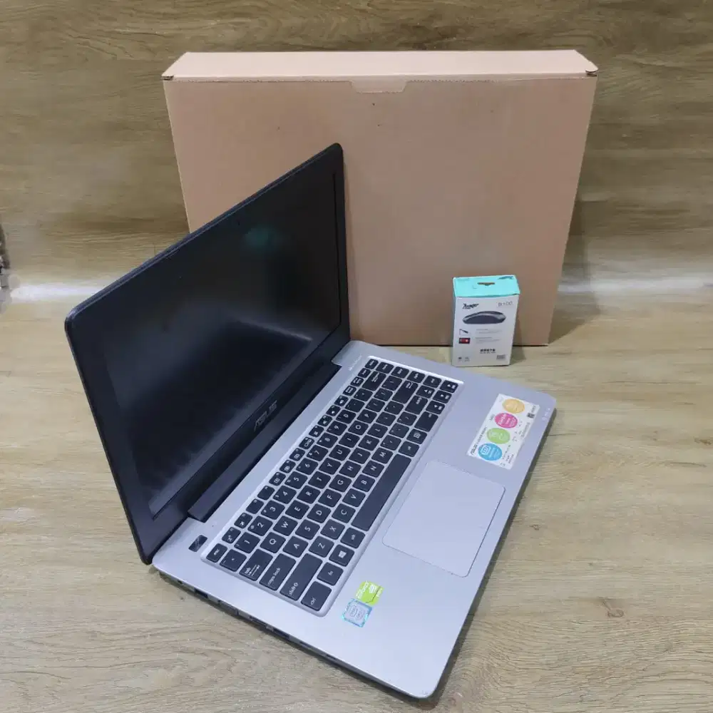 LAPTOP GAMING ASUS A456U SLIM CORE i7 GEN 7 RAM 20GB DUAL VGA