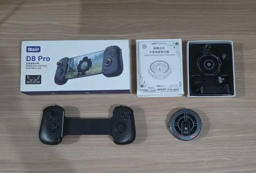 Gamepad BSP D8 Pro & Fancooler