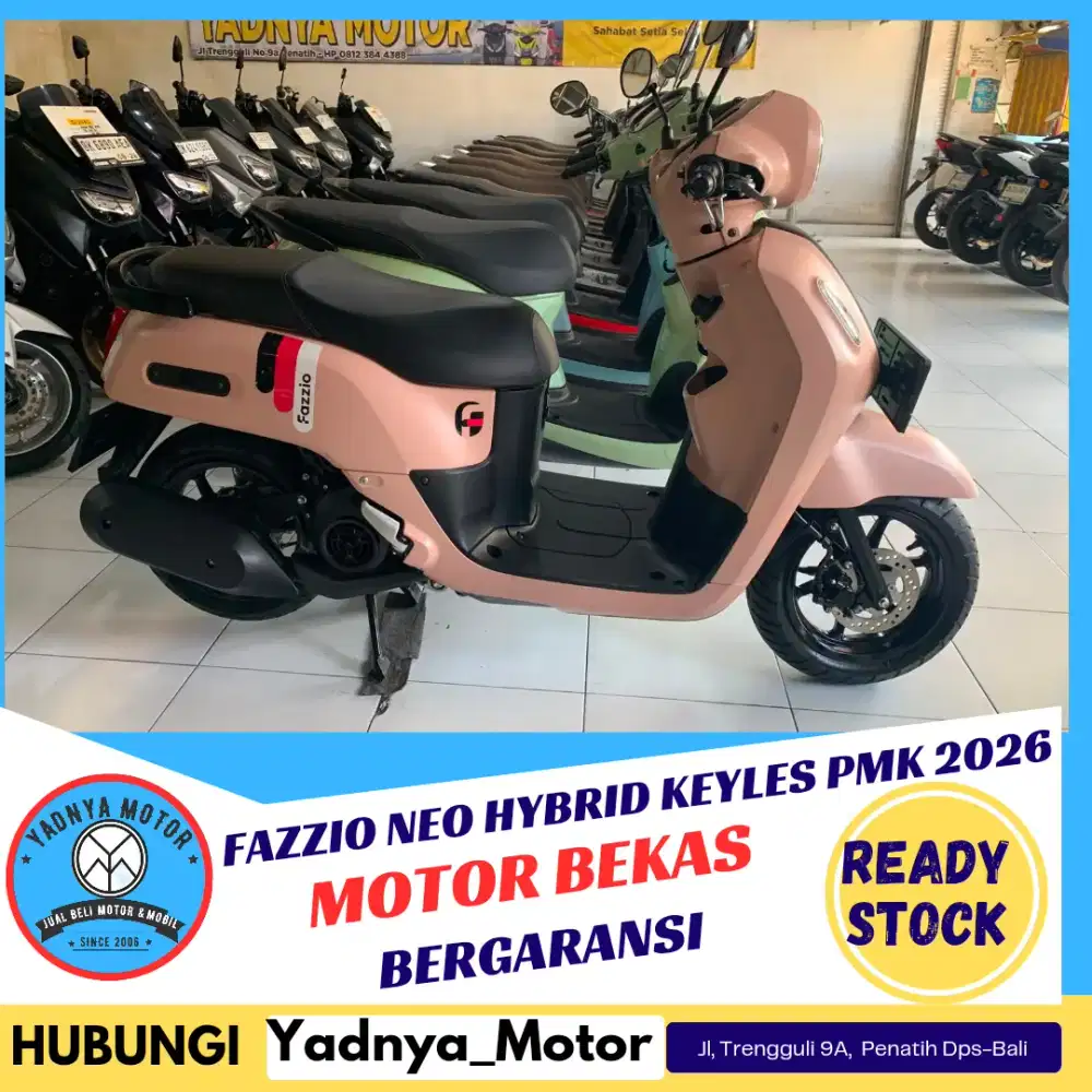 FAZZIO HYBRID 2026/YADNYA MOTOR