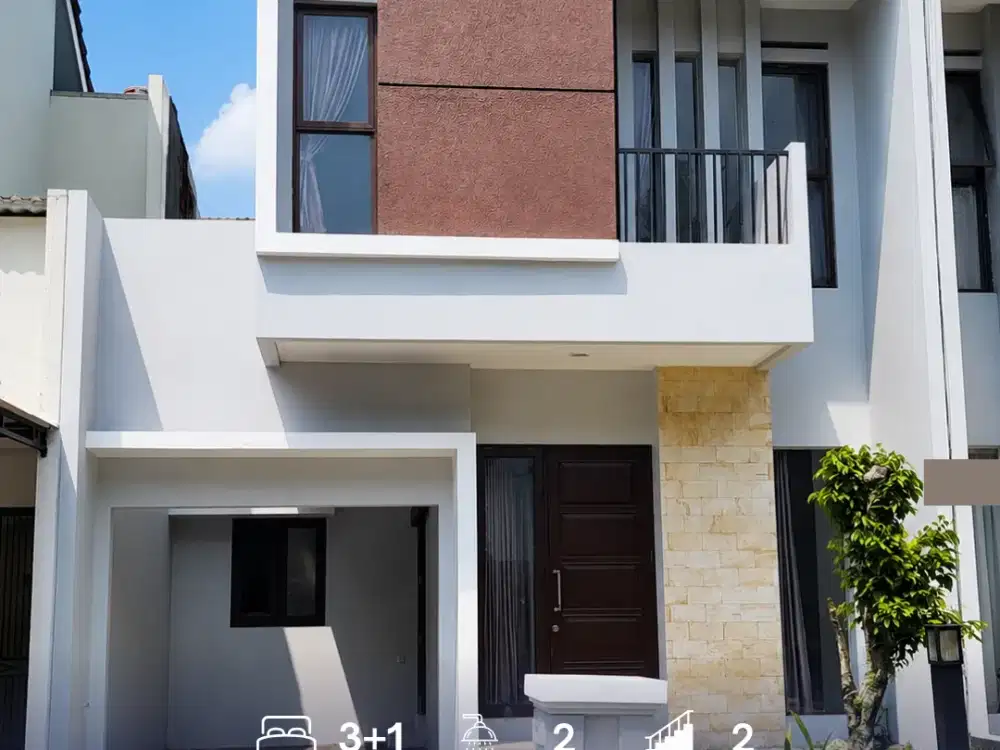 Rumah Siap Huni dengan AC di Kawasan Gading Serpong