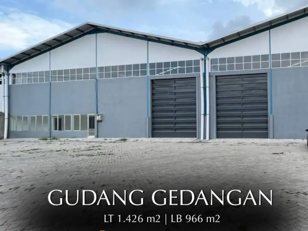 Jual / sewa Gudang Ritzgate Bangah, Gedangan, Sidoarjo