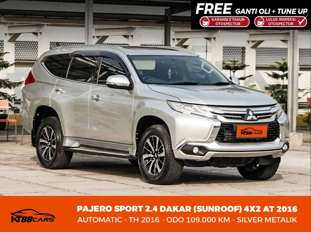 Angs 8jt an MITSUBISHI PAJERO SPORT 2.4 DAKAR 4x2 AT 2016